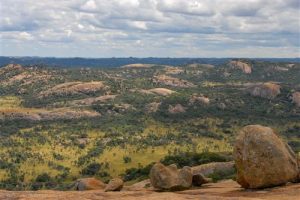 Die eindrucksvolle Landschaft der Matobo Hills