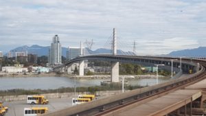 Fahrt mit Skytrain