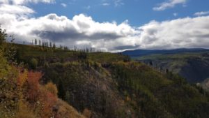 Holzbrücke Kettle Valley Steam Railway