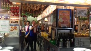 Frühstück in Madrid