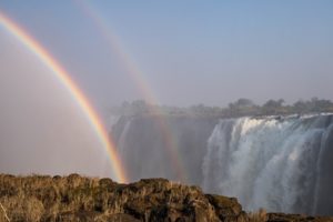Regenbogen Victoria Falls