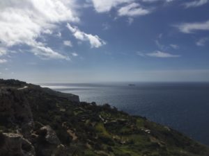 Mittelmeer Ausblick Malta 